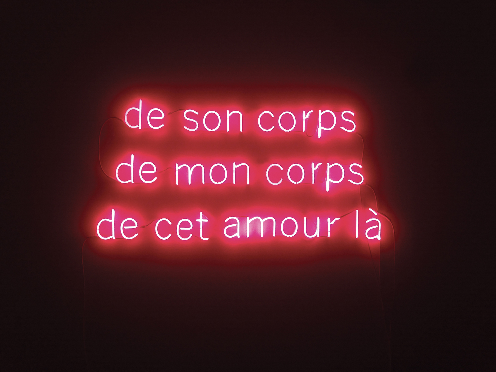 De son Corps, de mon corps, de cet amour là