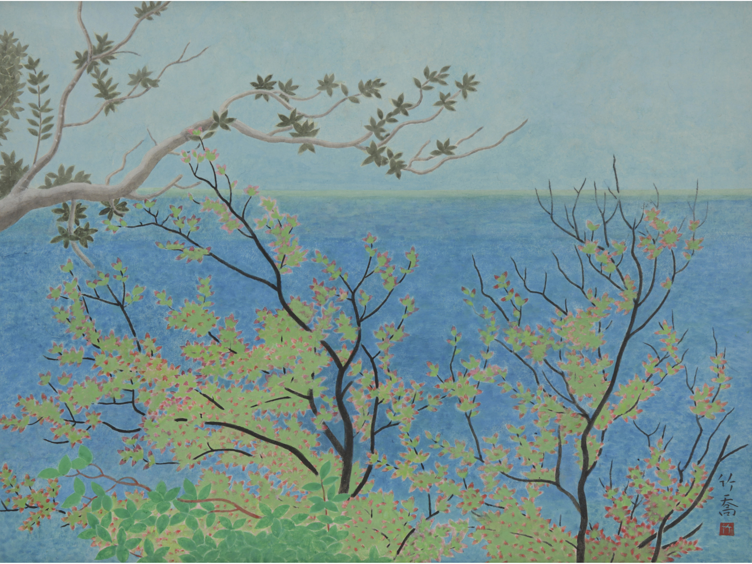 土佐の海 | Artworks | Art Collaboration Kyoto